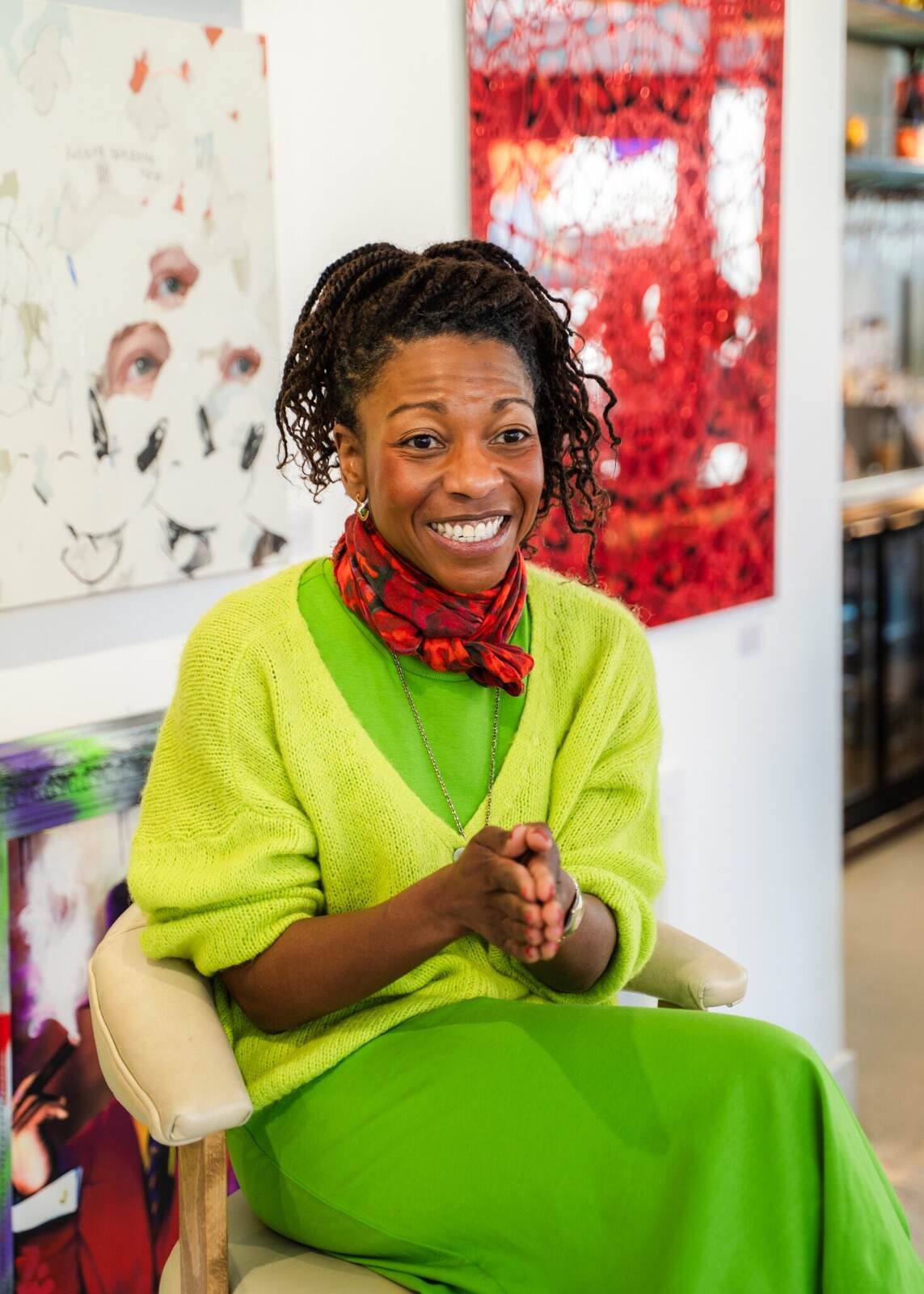 Liana Fricker in conversation