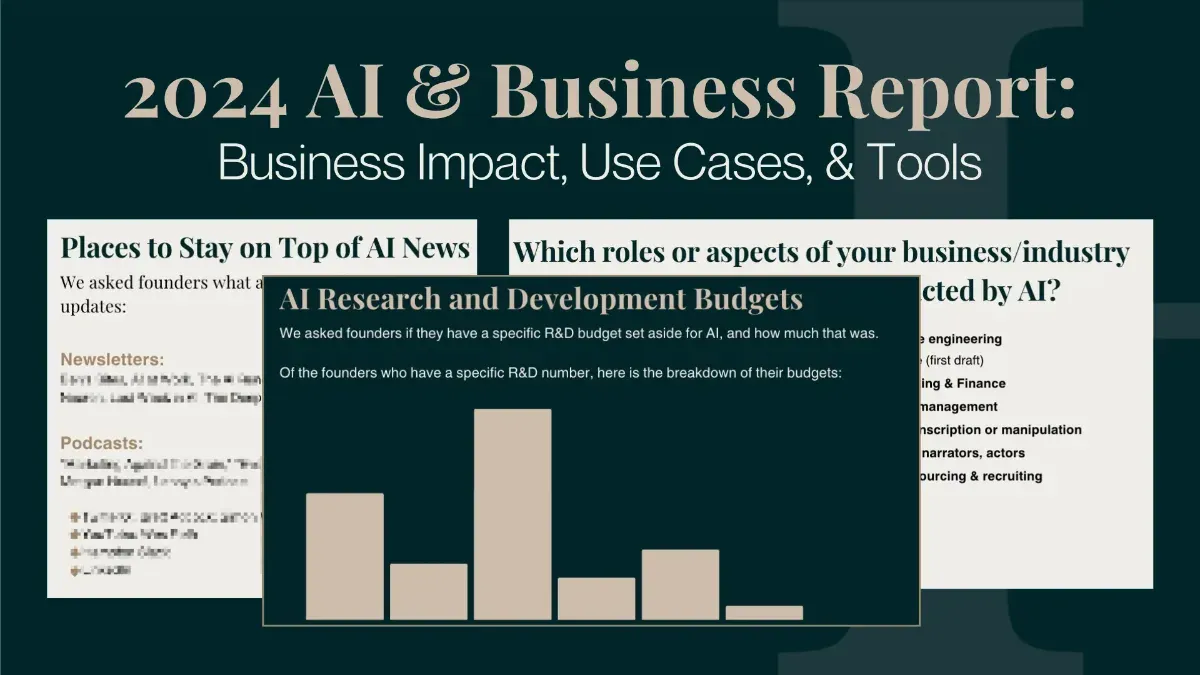 Hot Off the Press: Hampton's 2024 AI & Business Report